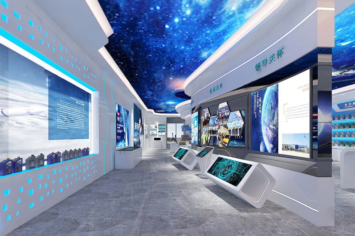九江企业数字展厅设计
