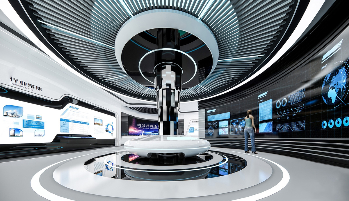 珠海科技感数字展厅设计